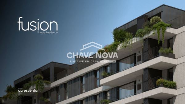 T3 com garagem fechada, varanda no condomínio privado "Fusion Private Residence" (Green Terrace Porto)