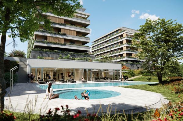 T1 NOVO - Empreendimento Verde Vale - Terraço e Lugar de Garagem - ao Metro Parque Maia