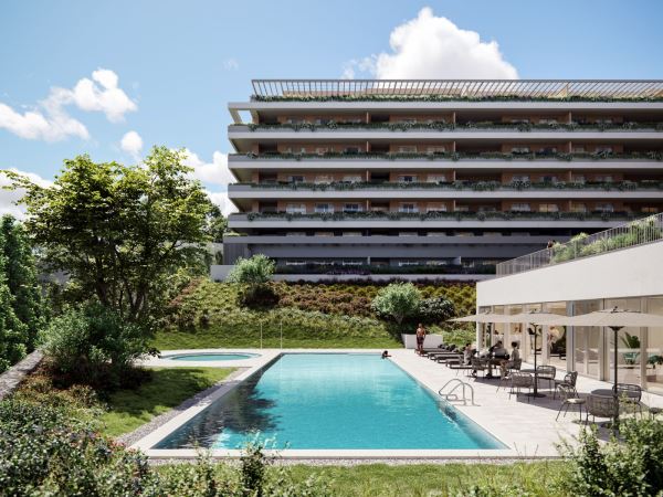 T1 NOVO - Empreendimento Verde Vale - Terraço e Lugar de Garagem - ao Metro Parque Maia