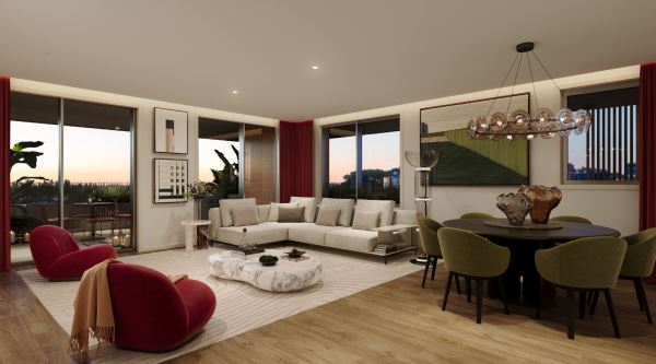 T1 NOVO - Empreendimento Verde Vale - Terraço e Lugar de Garagem - ao Metro Parque Maia