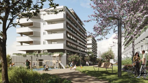 T1 NOVO - Empreendimento Verde Vale - Terraço e Lugar de Garagem - ao Metro Parque Maia