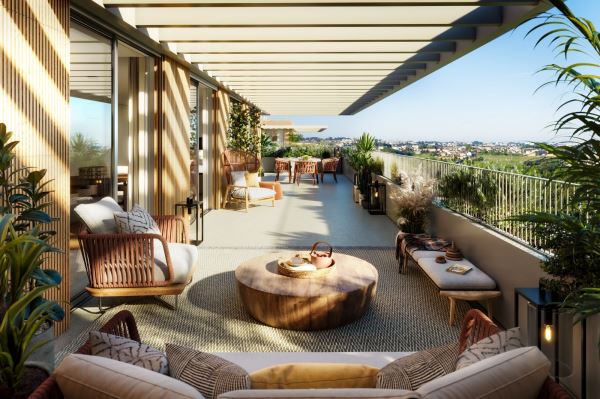T1 NOVO - Empreendimento Verde Vale - Terraço e Lugar de Garagem - ao Metro Parque Maia