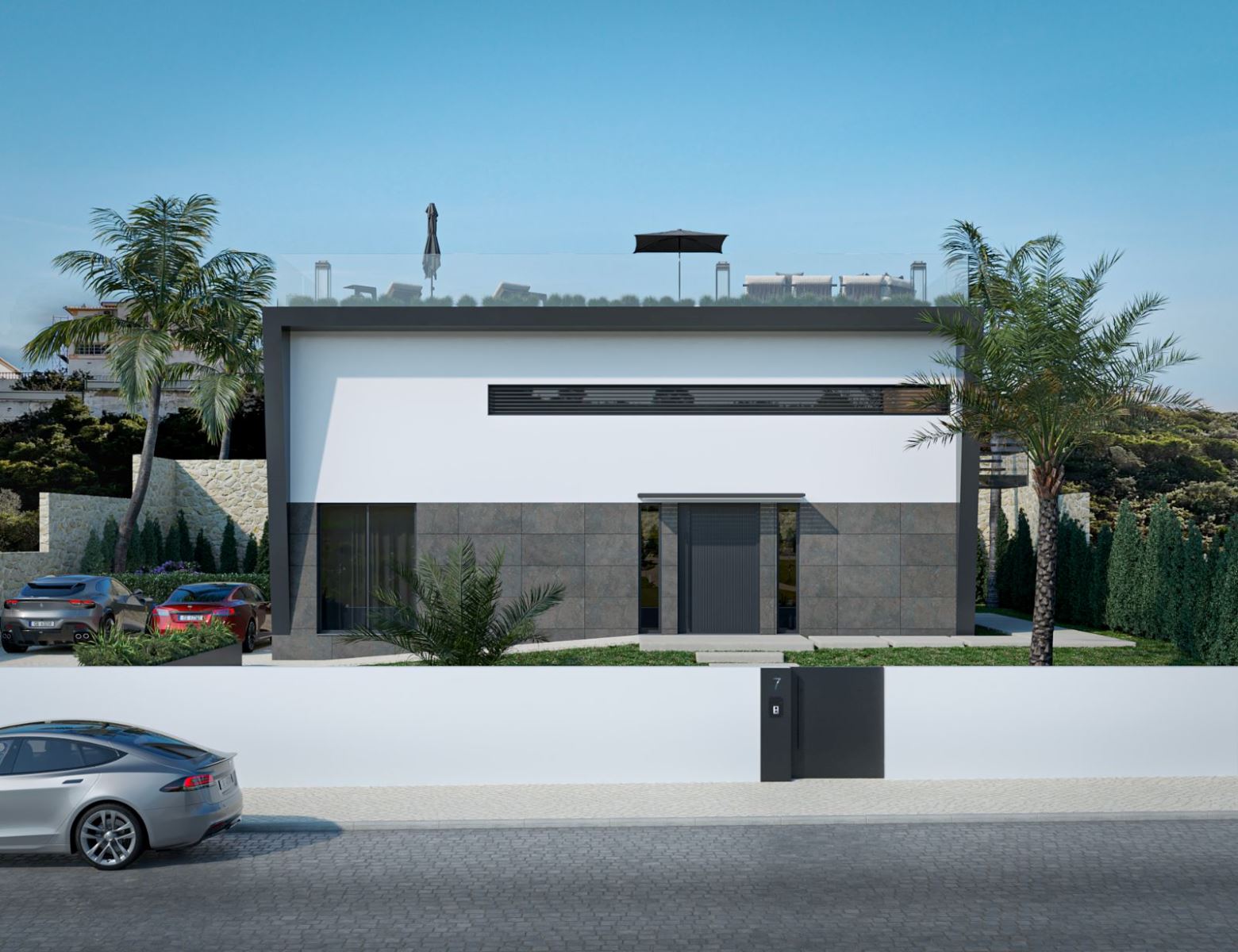 Luxuosa Moradia V4 em Construção Junto à Marina de Albufeira