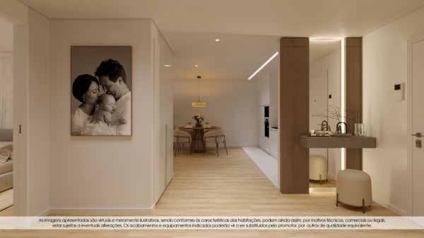 Apartamento T2 c/ lugar de estacionamento, nas Devesas, Vila Nova de Gaia