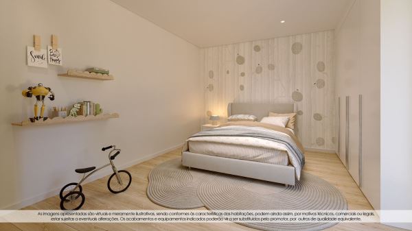Apartamento T2 c/ lugar de estacionamento, nas Devesas, Vila Nova de Gaia