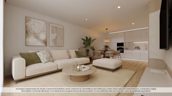 Apartamento T2 c/ lugar de estacionamento, nas Devesas, Vila Nova de Gaia