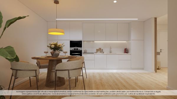 Apartamento T2 c/ lugar de estacionamento, nas Devesas, Vila Nova de Gaia