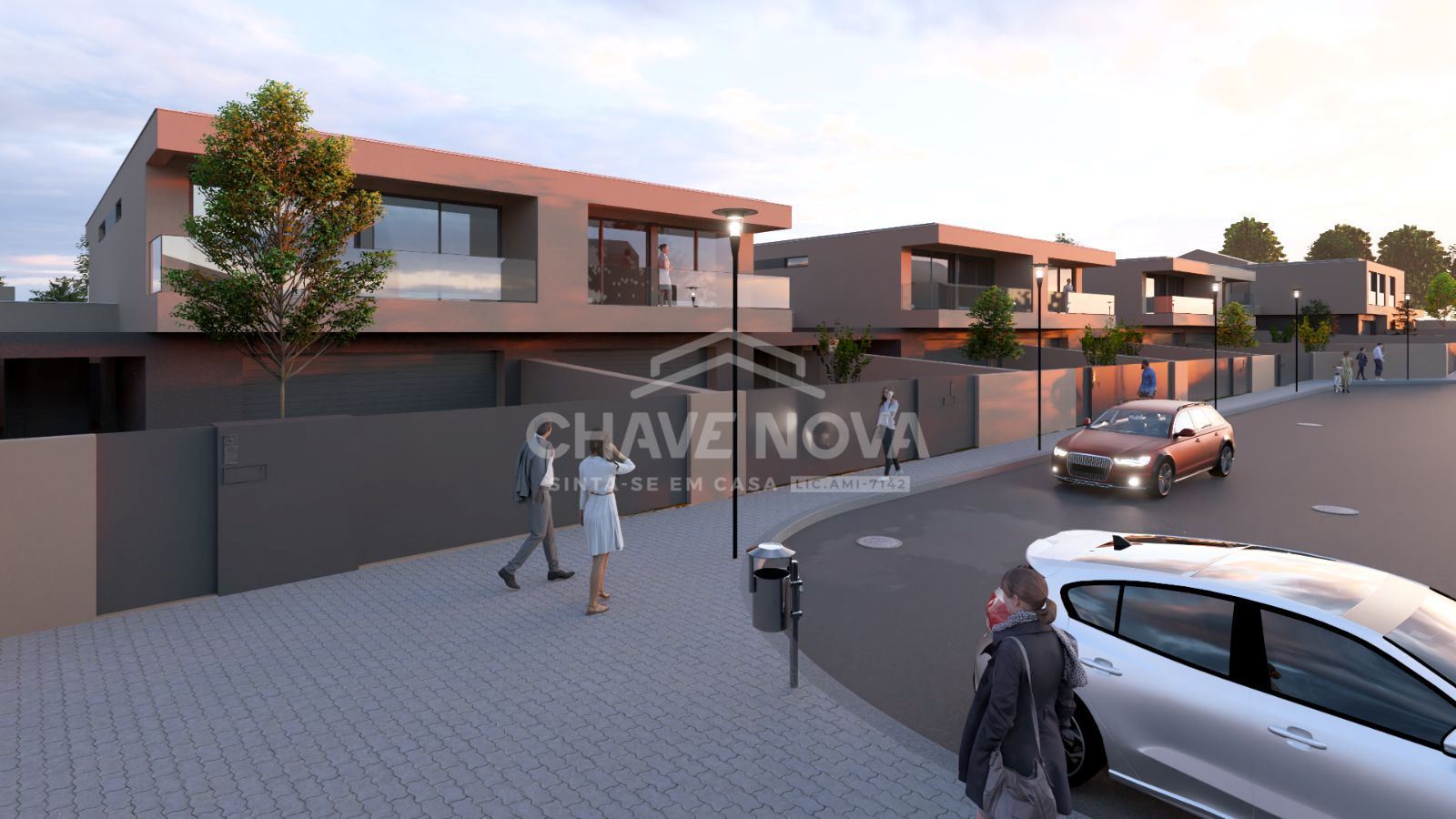 Lote de Terreno c/Projecto de Arquitetura em Valadares