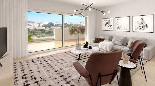 Apartamento T4 com terraço em Ramalde