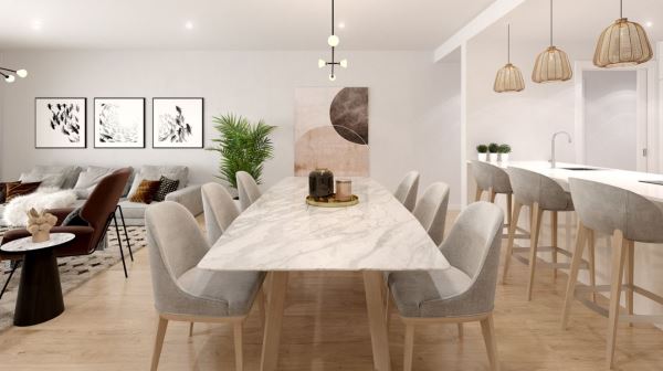 Apartamento T4 com terraço em Ramalde