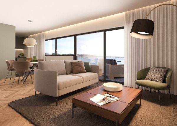 Fabuloso T1+1 duplex com varanda e vista desafogada sobre a Foz do Rio Douro