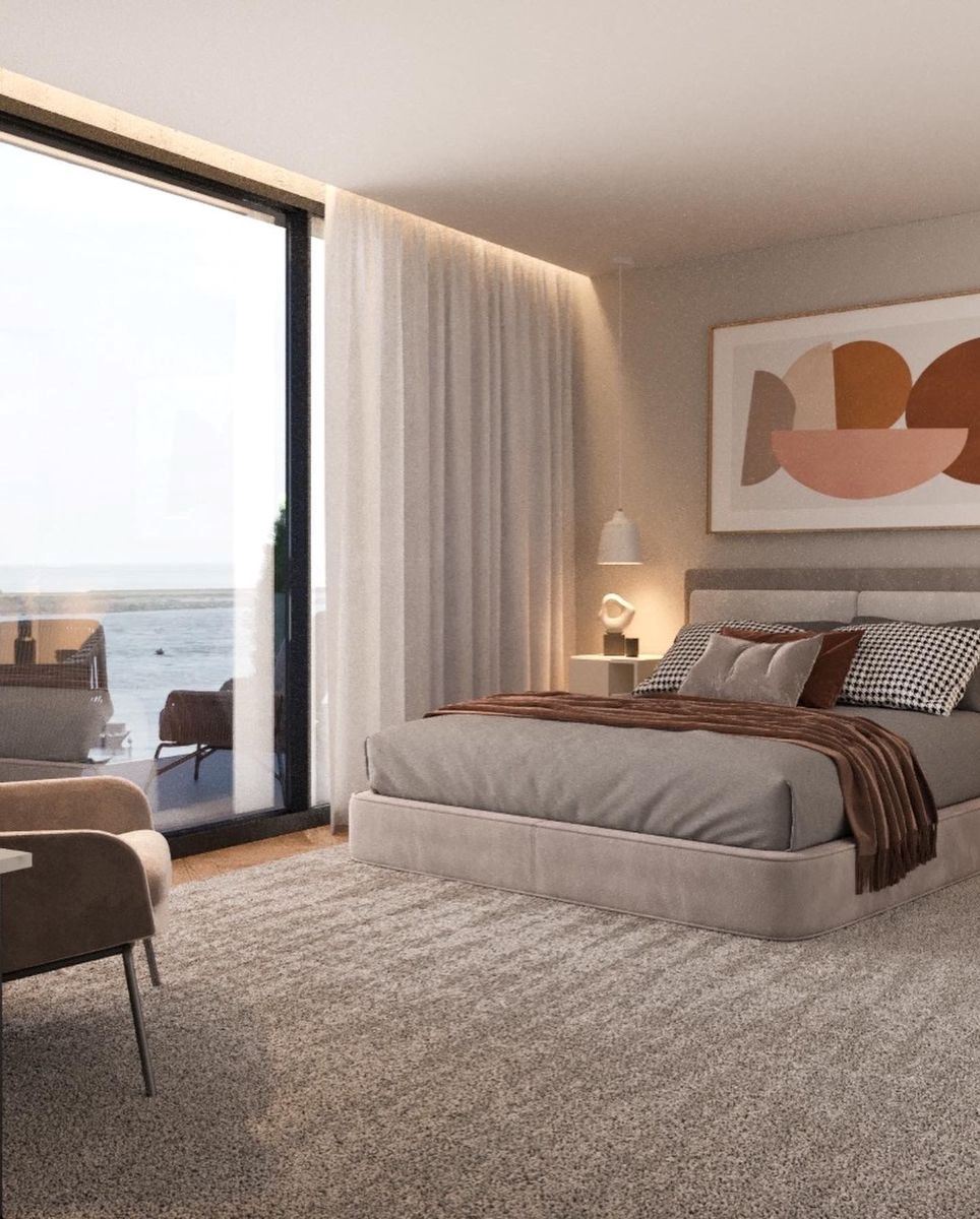 Fantástica moradia T2 duplex, com jardim, varanda e vista desafogada sobre a Foz do Rio Douro