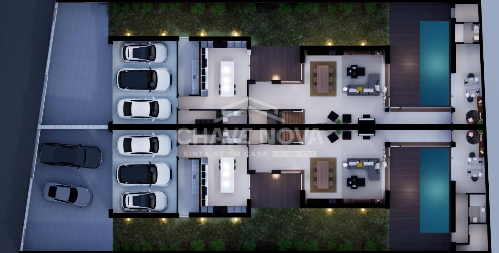 Moradia de Luxo T4 com Piscina a um passo da praia Canidelo
