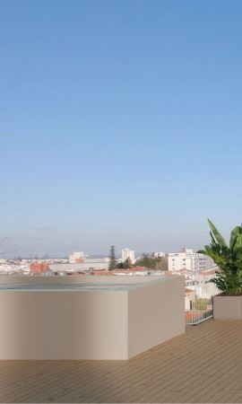 Apartamento T3 com Terraço nas Antas