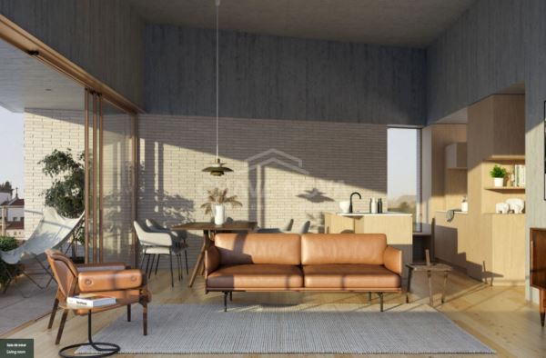 Apartamento T2 Duplex na Serra do Pilar em condomínio de luxo - Vila Nova de Gaia 