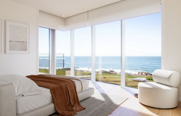 Apartamento T1 - varanda 19m2 e garagem - na Antiga Seca do Bacalhau - Canidelo
