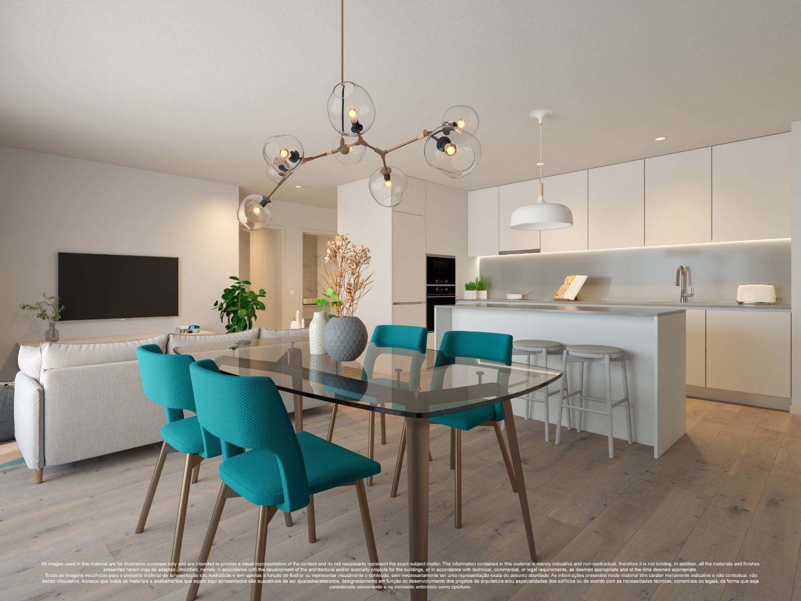 Apartamento T2 com varanda e lugar de estacionamento, Oliveira do Douro - Vila Nova de Gaia