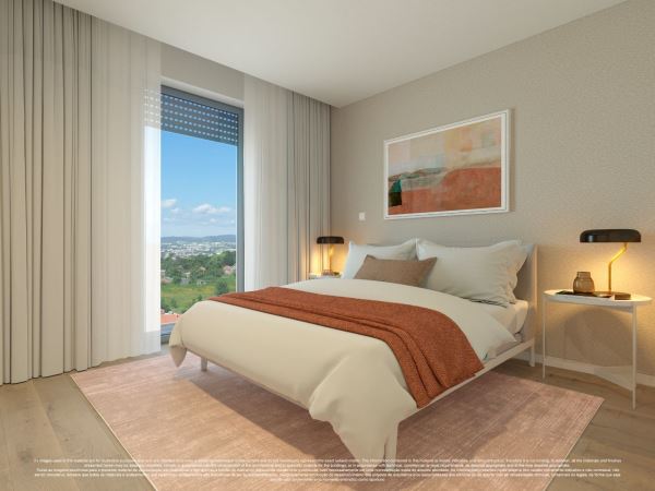Apartamento T2 com varanda e lugar de estacionamento, Oliveira do Douro - Vila Nova de Gaia