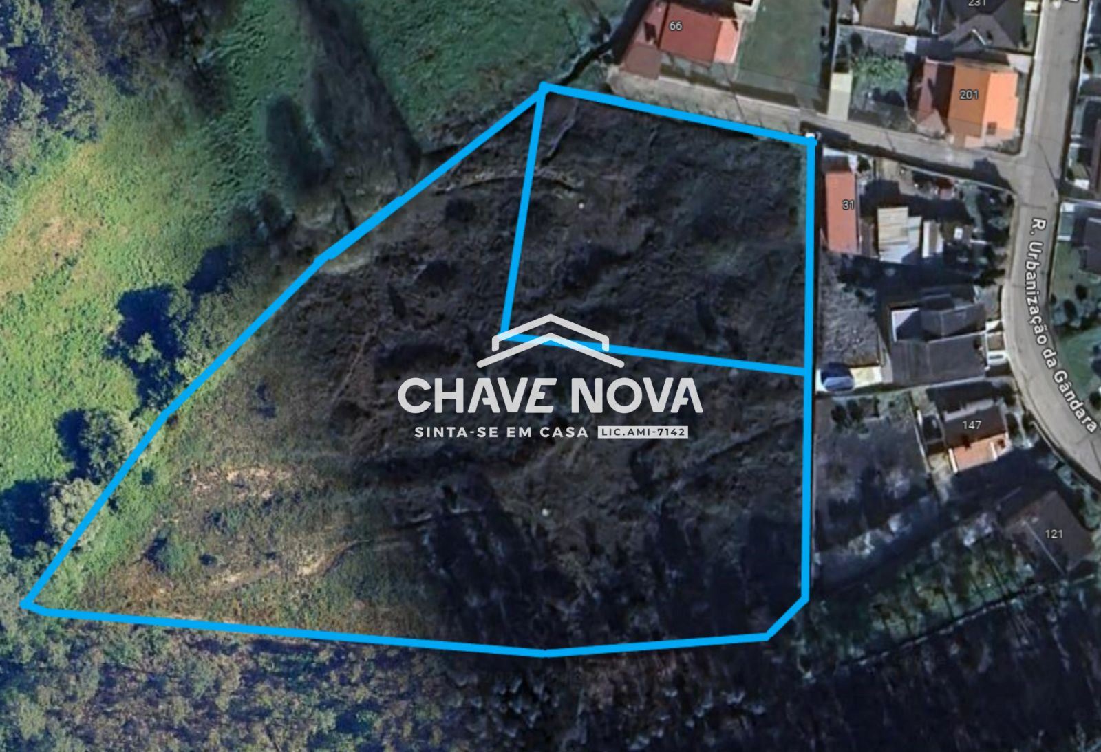 Terreno misto com 11.500m2 para venda em Pigeiros, Santa Maria da Feira