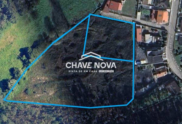 Terreno misto com 11.500m2 para venda em Pigeiros, Santa Maria da Feira