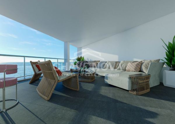 Apartamento T2 de luxo na primeira linha do mar na estrada monumental (Funchal)
