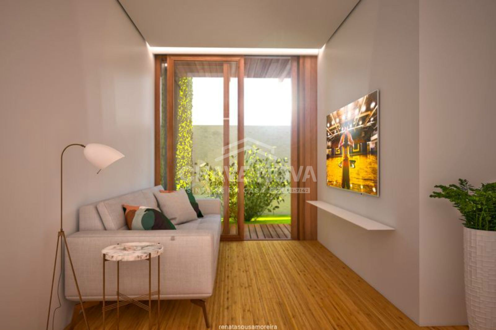 Apartamento T1 Novo na Rua do Pinheiro - Porto
