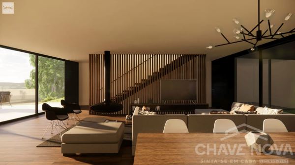Terreno com projeto aprovado para moradia V4
