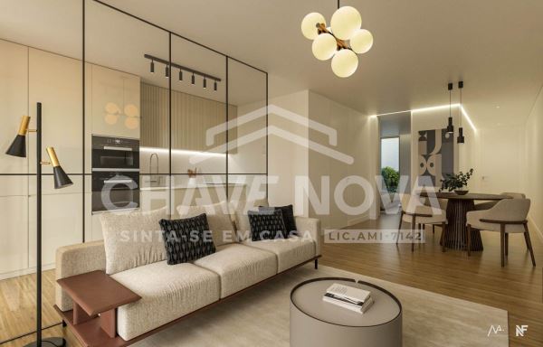 Apartamento T2 de Luxo - Em Construção nas Virtudes