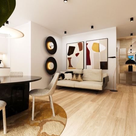 T1 com lugar de garagem e terraço, Afurada