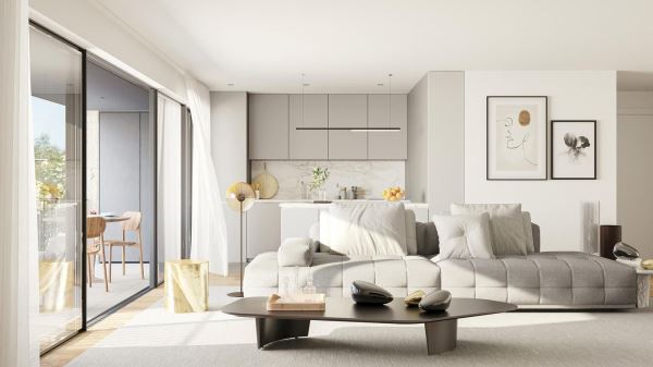 Apartamento T3 com vista mar em Canidelo