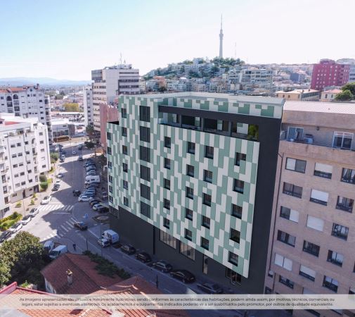 Apartamento T0+1 NOVO Centro de Gaia