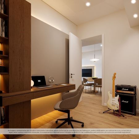 Apartamento T0+1 NOVO Centro de Gaia