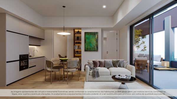 Apartamento T0+1 NOVO Centro de Gaia
