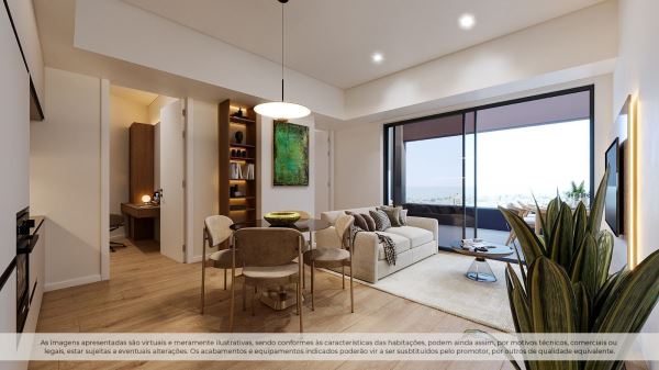 Apartamento T0+1 NOVO Centro de Gaia