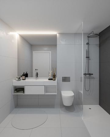 Apartamento T3 Novo c/ Terraço num Condomínio Fechado na Madalena