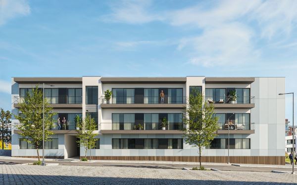 Apartamento T3 Novo c/ Terraço num Condomínio Fechado na Madalena