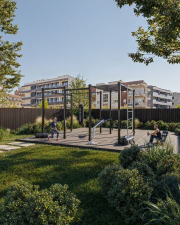 Apartamento T3 Novo c/ Terraço num Condomínio Fechado na Madalena