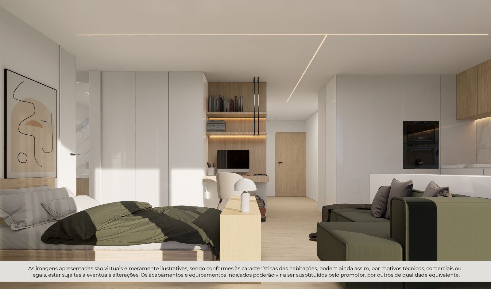 Apartamento T0 - Empreendimento Asprela Living Lofts