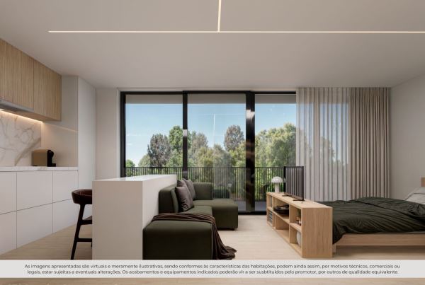 Apartamento T0 - Empreendimento Asprela Living Lofts