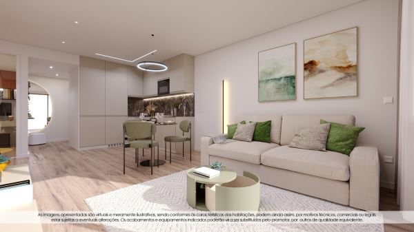 Apartamento T2 - Jardins da Seara - varanda, garagem e arrumo - Oliveira do Douro