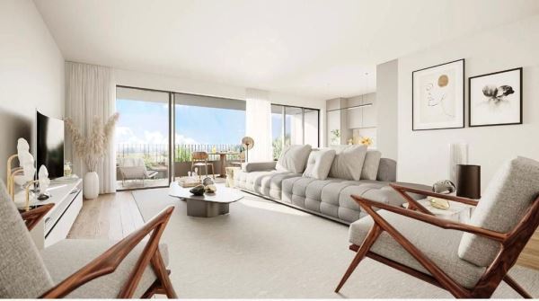 Apartamento T2 , com vista mar, piscina e campo de Padel  em Canidelo