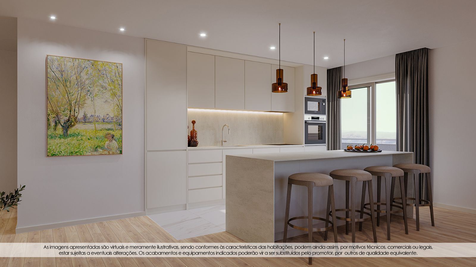 Apartamento T2 NOVO - Praça das Flores, Antas