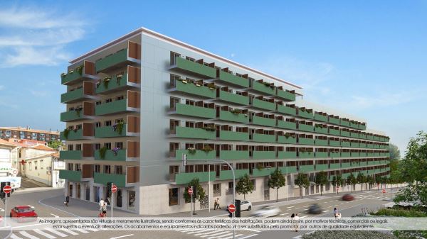 Apartamento T2 NOVO - Praça das Flores, Antas