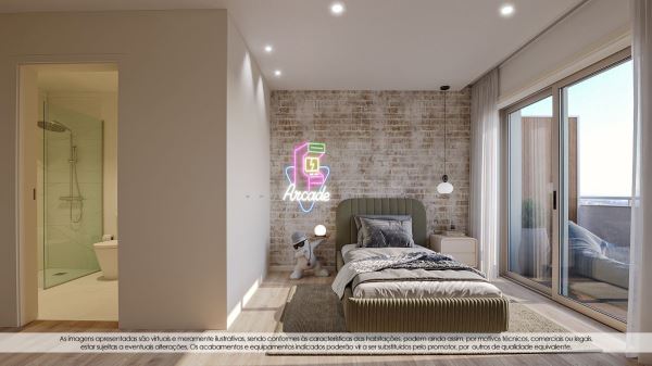 Apartamento T2 NOVO - Praça das Flores, Antas