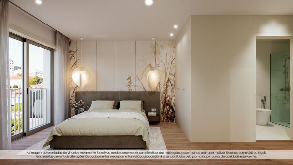 Apartamento T2 NOVO - Praça das Flores, Antas