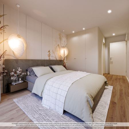 Apartamento T2 NOVO - Praça das Flores, Antas