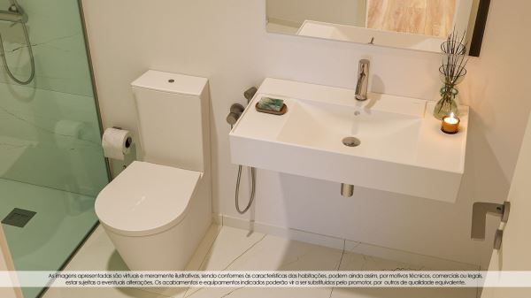 Apartamento T2 NOVO - Praça das Flores, Antas