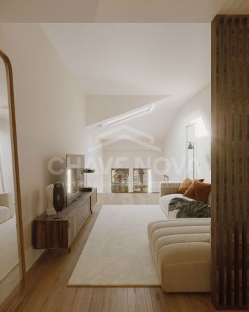 Apartamento T1 +1  Duplex Novo no Centro Histórico do Porto