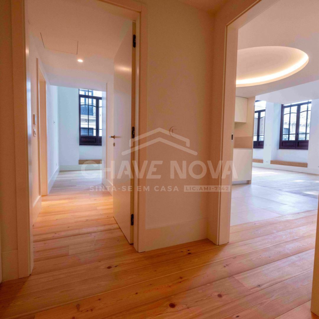  Apartamento T3 Novo em Condomínio Privado na Baixa do Porto.