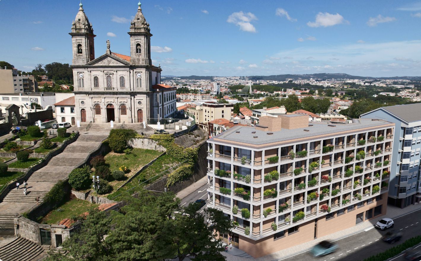 Apartamento T2 no Bonfim no Empreendimento Ferreira de Castro Flats 